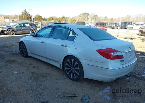2013 Hyundai Genesis 5.0 R-Spec from USA, damaged, VIN KMHGC4DH2DU245373